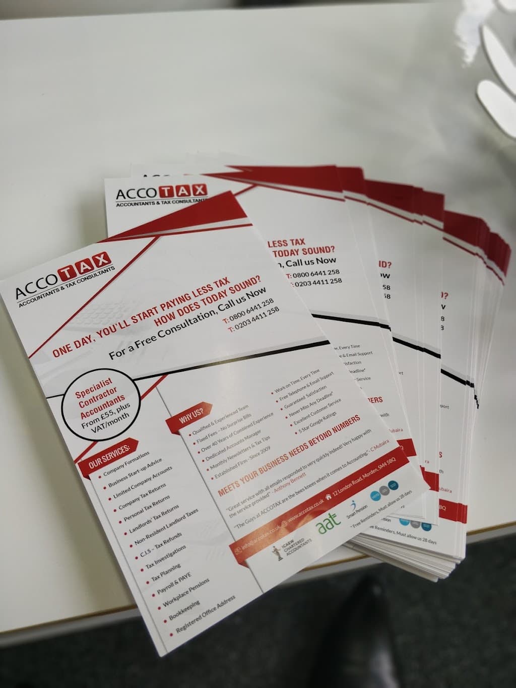 ACCOTAX - Chartered Accountants in London & Tax Consultants